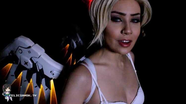 Felicia Vox - Mercy Tells You How to Jerk Off - Instructions