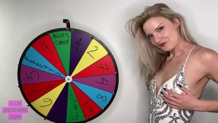 Allie Awesome’s Wheel of Jerk-Offs!! (Full Length)