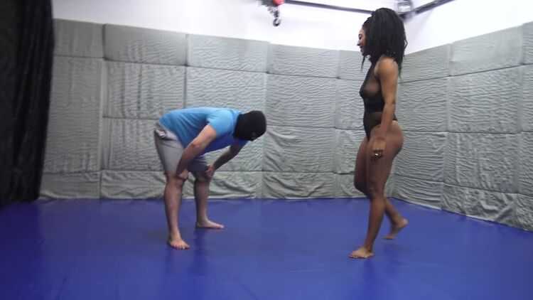 Princess Nikki Cruel - Ballbusting a loser with Sativa