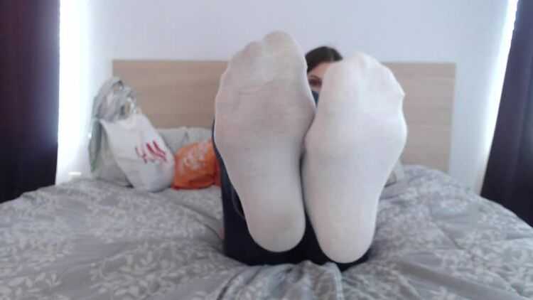 JOI foot fantasy – Lil Olivia – oh johnny sock job custom