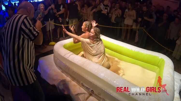 Nude Gravy Wrestling Contest