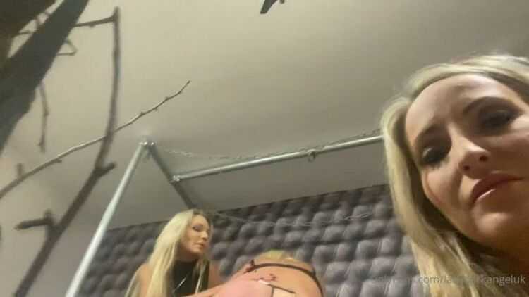 Fabulous In Session Recording Of 10 Mins Double Domme - Sissy