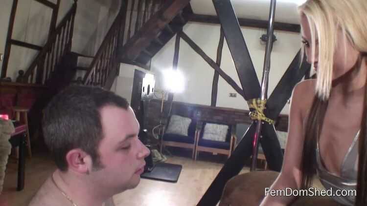 Femdom Shed: Princess Brook - Eat Spit And Snot