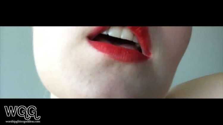 Glitter Goddess in Lipnosis Video