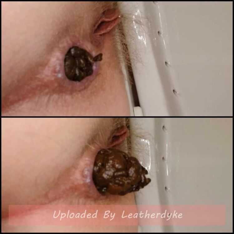 POTD Hard slow mucous covered poop with goddesslucy