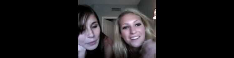 Hot amateur lesbians webcam show