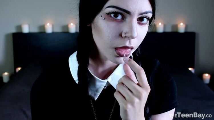 ManyVids presents ZiaFox in 32 – Wednesday Addams Black Lelo