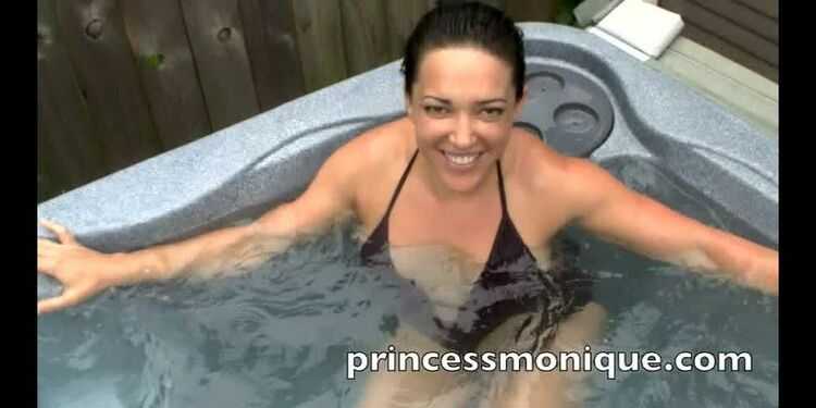 Princess Monique – Hot Tub Humiliation for the Cuckold