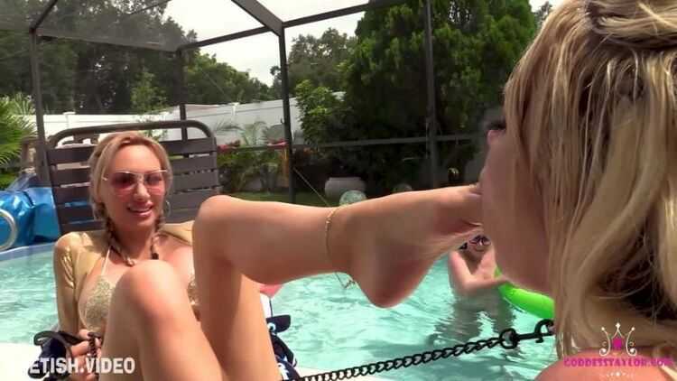 GoddessTaylorKnight – Pool Girl Turned Foot Bitch