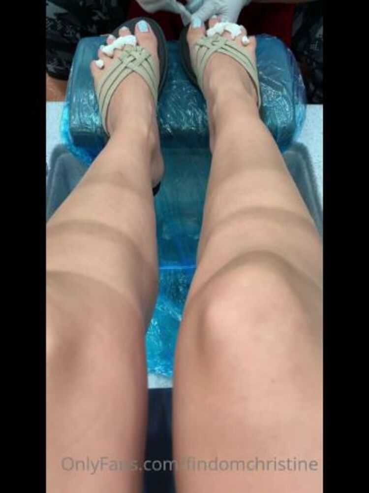 findomchristine 08-08-2020 Fresh pedi