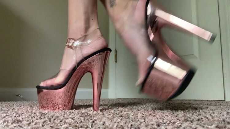 footbaddie 29-04-2020 High heels make your nerd brain pop You re a slave to my feet in these pleasers don t try