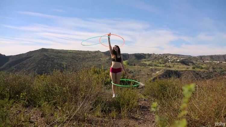 Irene Quinn has exceptional skills at yoga and hula hooping. Maybe one ...