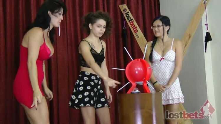 Online tube LostBets 474 Strip Prick Prick Bang with Bailey Kym and Mina HD