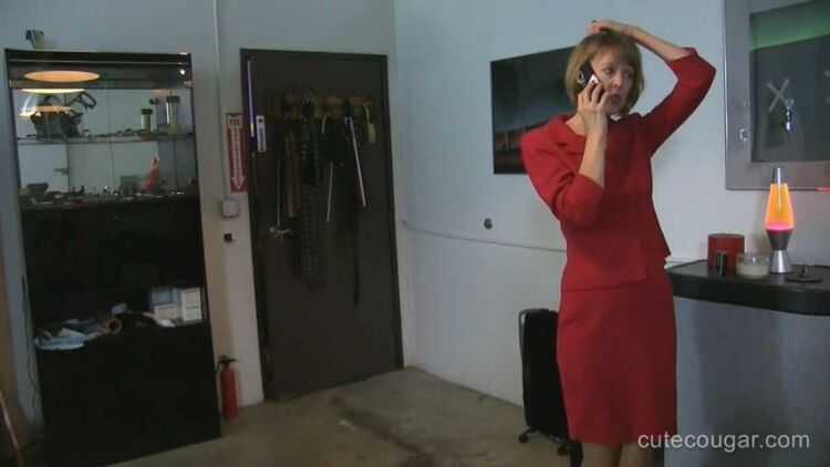 ClareSpanksMen: Clare Fonda - Clare Spanks Naughty Man In Dungeon