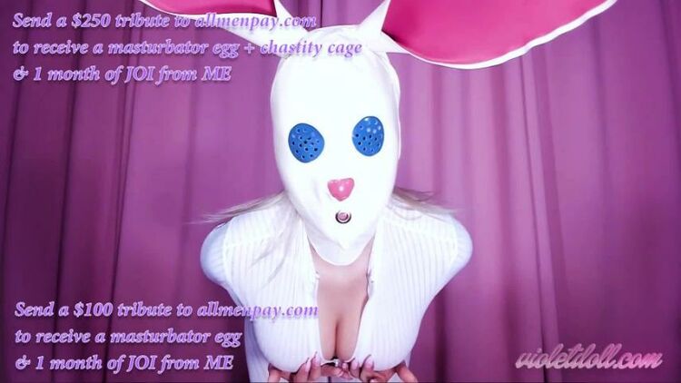 WorshipVioletDoll: Bad Bunny Cbt And Reward