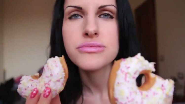 Ali ha THE BAD GIRL Donuts Masturbation