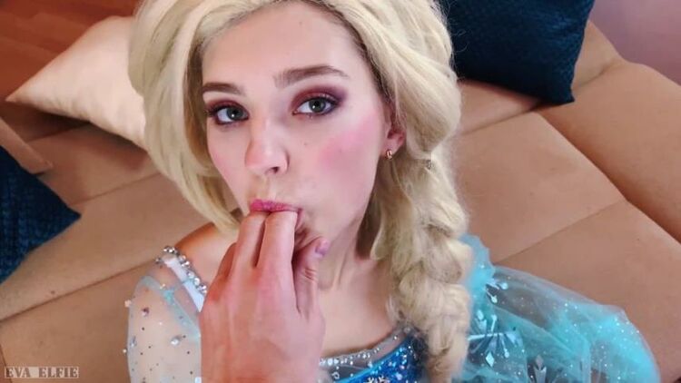 EvaElfie.com - Eva Elfie - Elsa has been Fucked like a Slut - Frozen 2 Cosplay [FullHD 1080p]