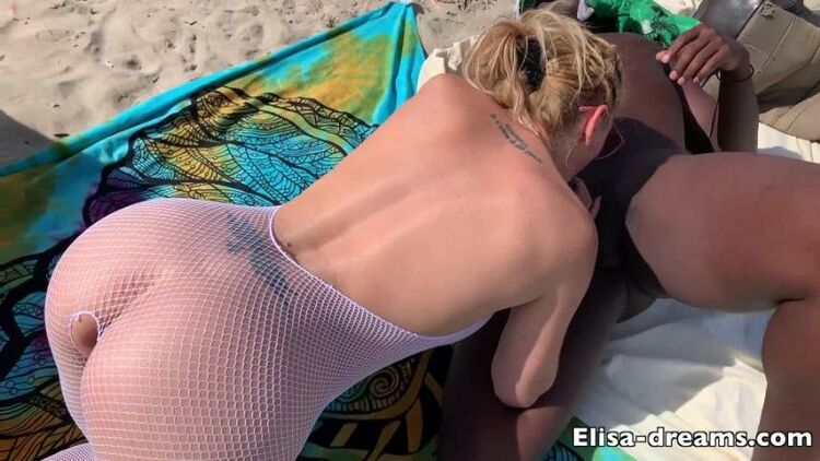 Sex Challenge 2019 - Interracial Sex and Bukkake on the beach