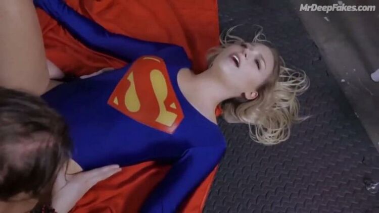 [Deepfake] Supergirl gets caught, abused and finally submits