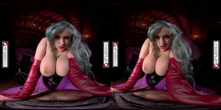 Angel Wicky in DARKSTALKERS: MORRIGAN AENSLAND A XXX PARODY, fighting on 3d porn