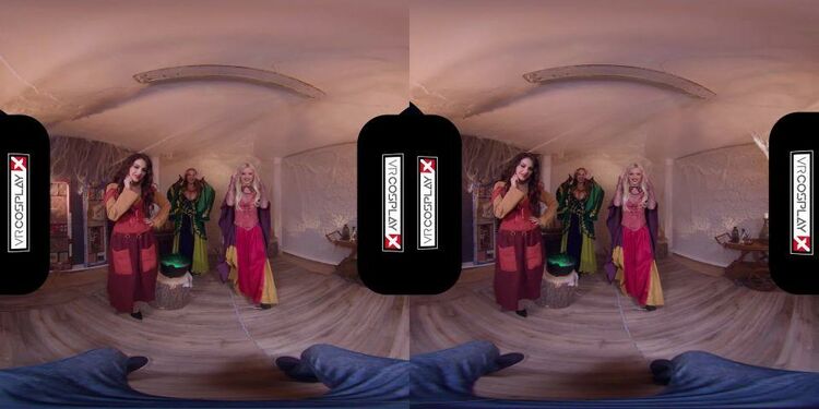 Angel Wicky, Valentina Nappi, Zazie Skymm in HOCUS POCUS A XXX PARODY | virtual reality | virtual reality