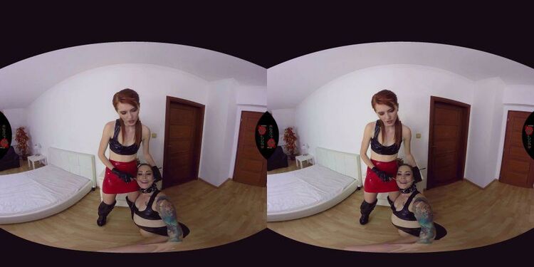 CzechVRFetish.com/CzechVR.com - Anna Swix, Foxy Sanie - Czech VR Fetish 084 - Redheaded Mistress with Slave [UltraHD 2K 1920p]