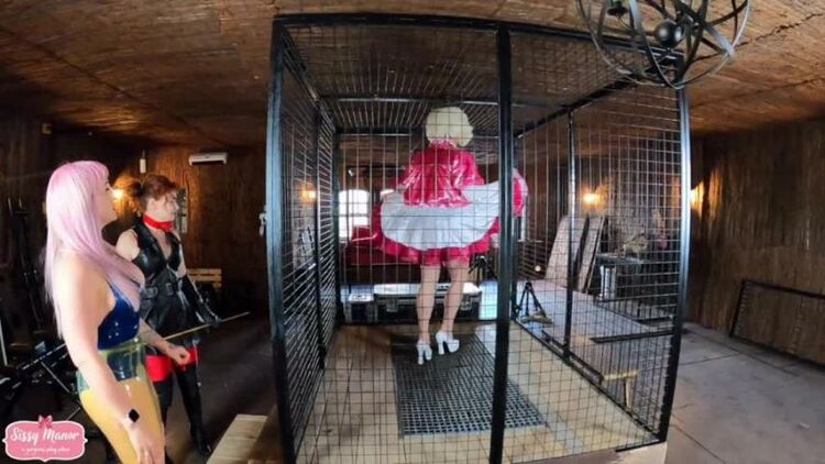 SissyManor: Ava Von Medisin, Mistress Inka - Caged And Humiliated Sissy