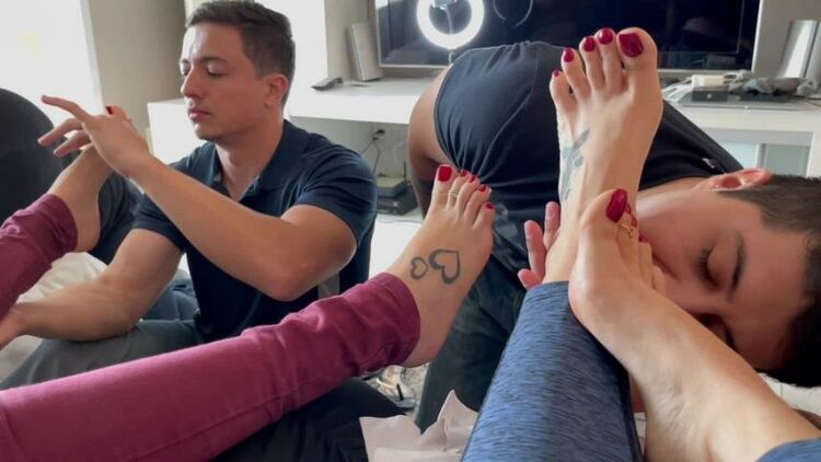 GoddessGrazi: Feet Orgy - The Best Fucking Feet Party Youll Ever See