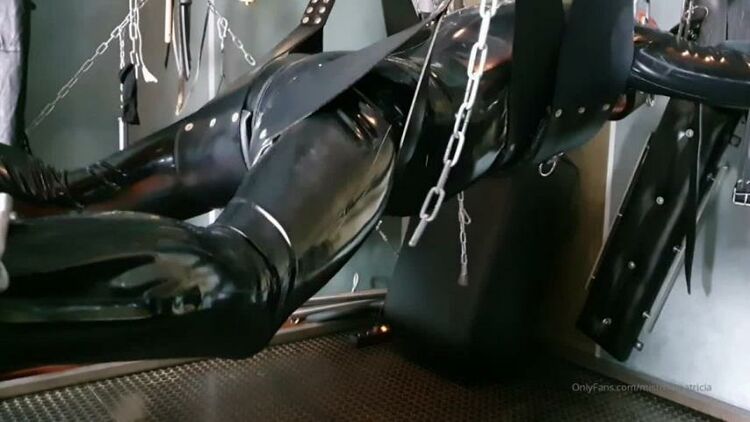 MistressPatricia: Treating The Helpless Hanging Rubber Object