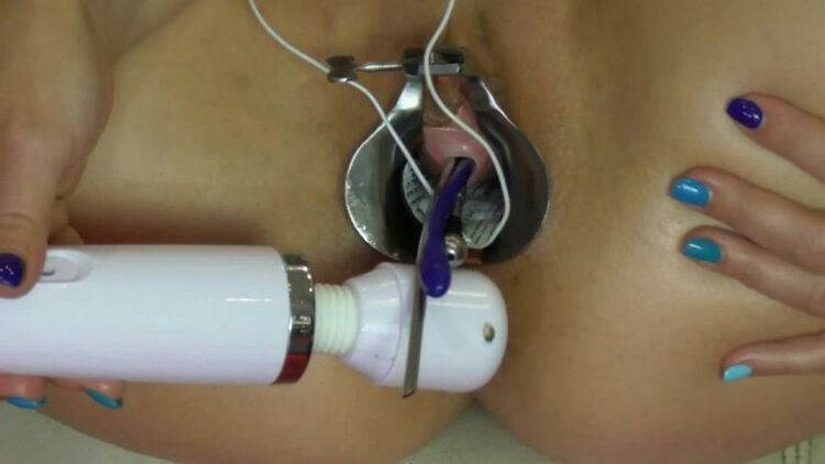 3 Dilator  Electro Peehole And Dildo Anal Very Closeup    BIackAngel