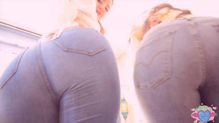 ManyVids - Freshie Juice - Jean Fetish Face Sitting Ami Mercury