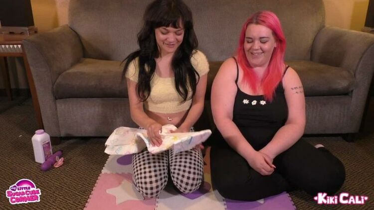 ManyVids - Kiki Cali - Girlfriend and Sister Find Your Diapers