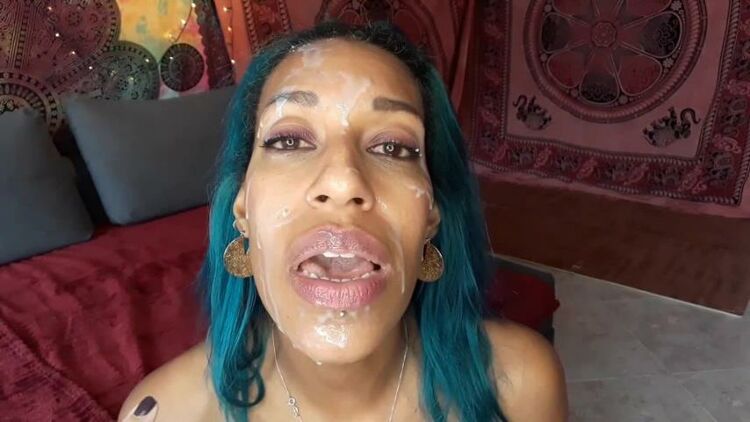 ManyVids - GoldenLace - Struggling to cum at a Bukkake CUSTOM