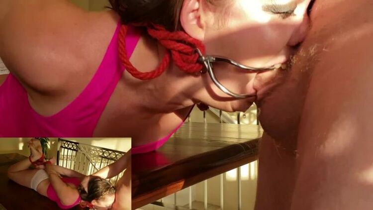 Bound Sloppy Slut Deep Throat Fuck :: Hog Tied Teen Face Fuck Bulge Bondage