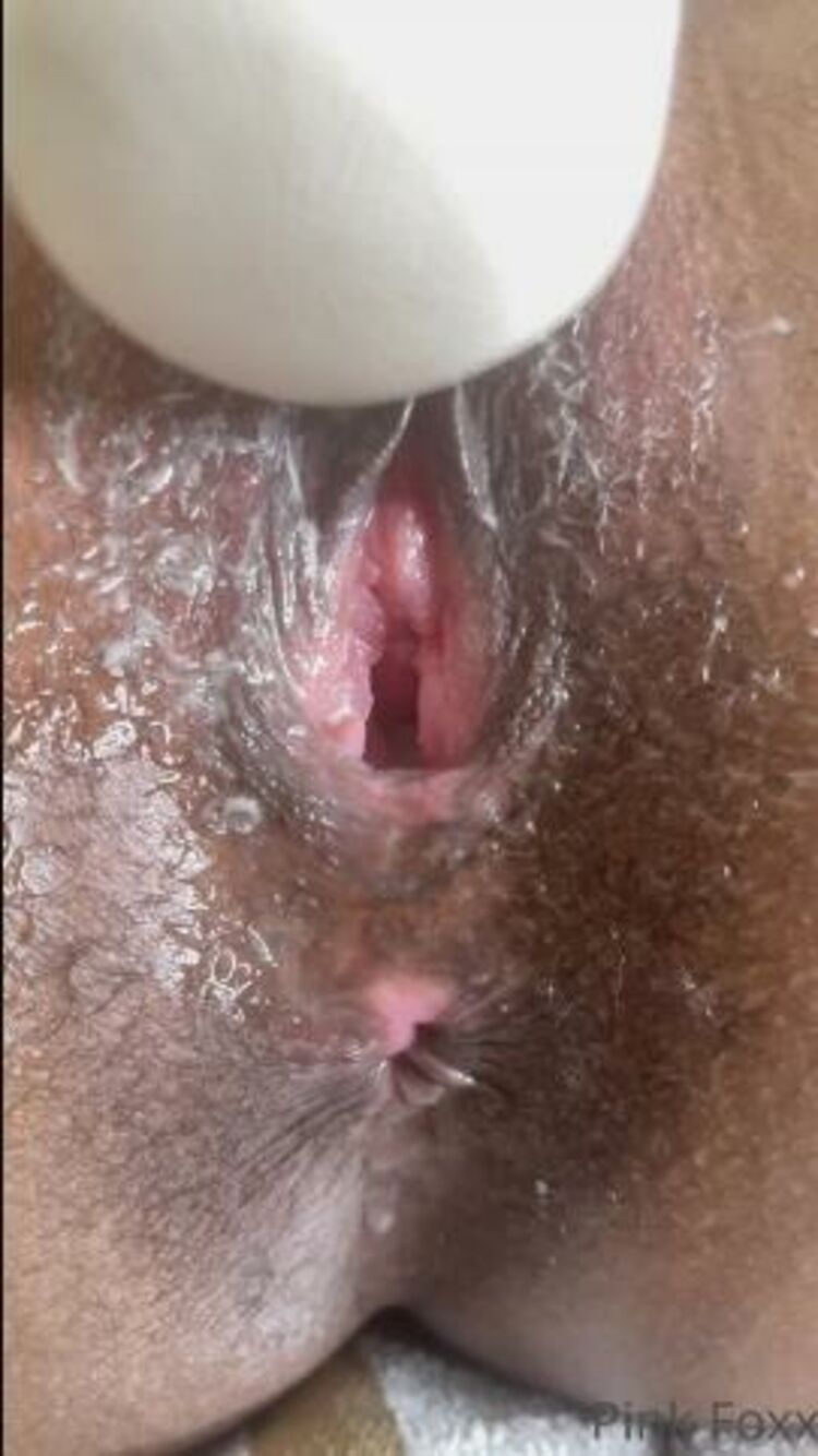 Onlyfans - Foxxpink - Took out my powerful wand to give you an up close of my pussy assholestay to the end - 22-06-2021