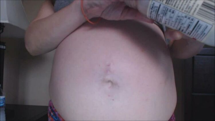 ManyVids - MelanieSweets - My belly button finally popped