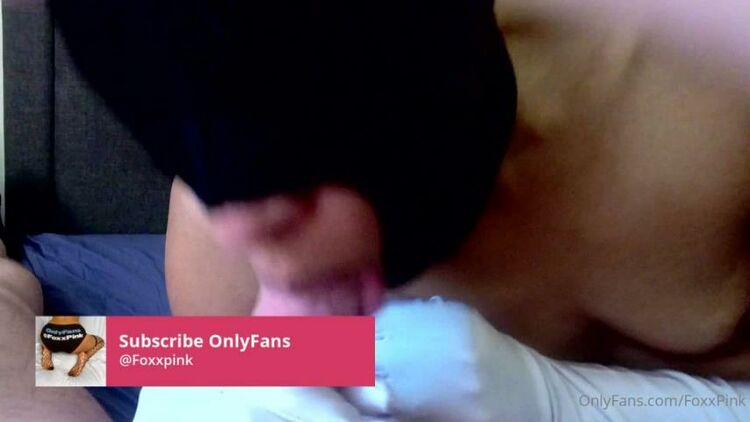 Onlyfans - Foxxpink - Sucking on the white cock and having hellopink had my head up down on it - 07-12-2021