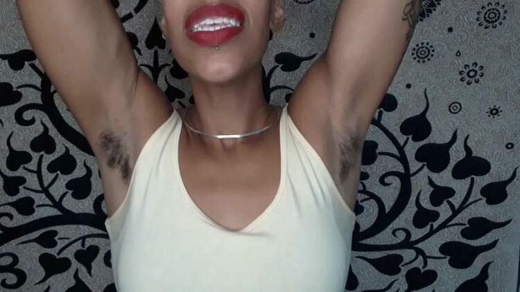 ManyVids - GoldenLace - Jerk to my sweathy hairy pits