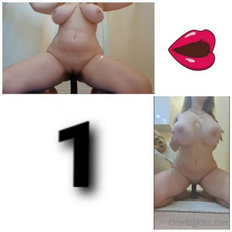 Onlyfans - Onebigkiss - Riding Bouncing tits Compilation Tip for bundle number min - 20-02-2021