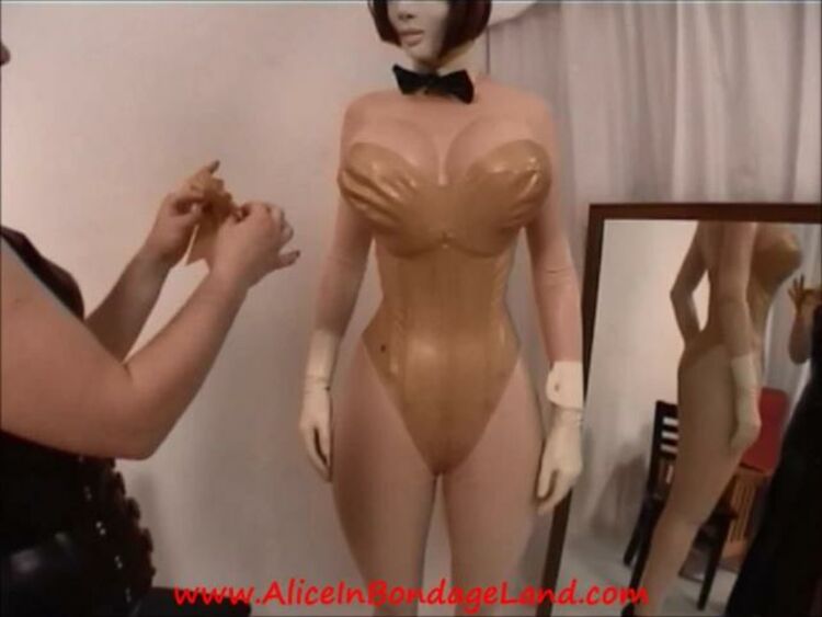 CrossDressing Steffy Playboy Bunny Latex