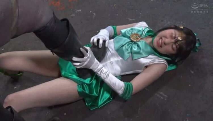 GHMT-64 Superheroine Domination Torture -Sailor Mint, The Trampled Green Fighter