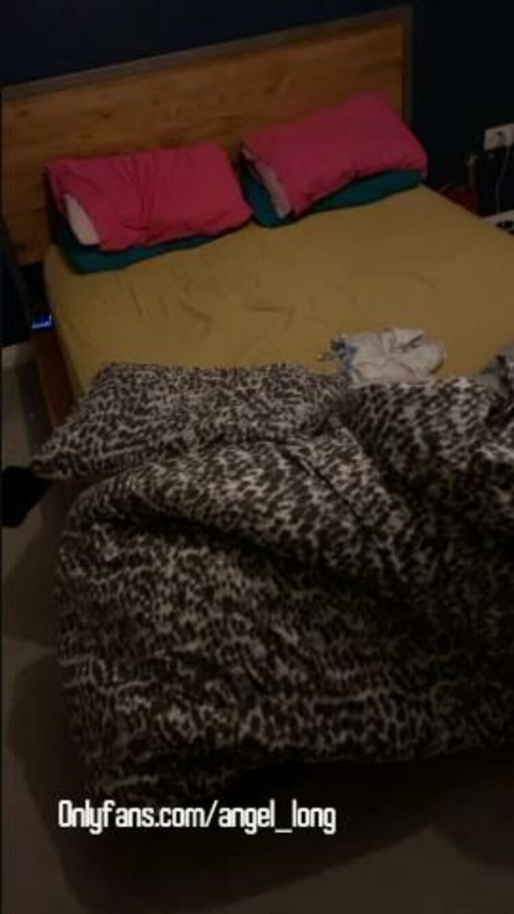 Onlyfans - Angel_long - Love when I come up stairs i see the messed up quilt from the afternoon sex session u ha - 16-11-2020