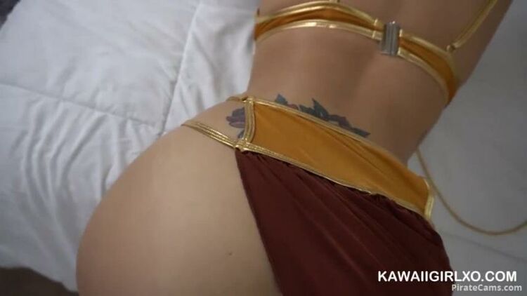 ManyVids Webcams Video – Girl Kawaii Girl in Slave Leia Gets Her Ass Fucked