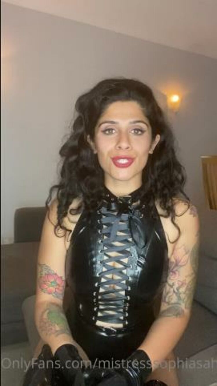 Onlyfans - Mistresssophiasahara - LOCKTOBER Put your pathetic cock away for Mistress Rema - 28-09-2021