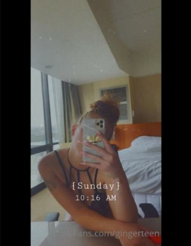 Onlyfans - Gingerteen - Good morning babyyyy - 11-04-2021