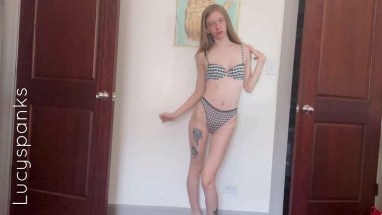 ManyVids - LucySpanks - Bratty Lingerie Body Worship