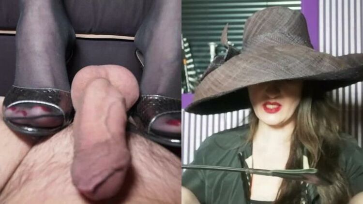 Extremely horny cock torture orgasm, ruined orgasm – German Femdom Lady Victoria Valente