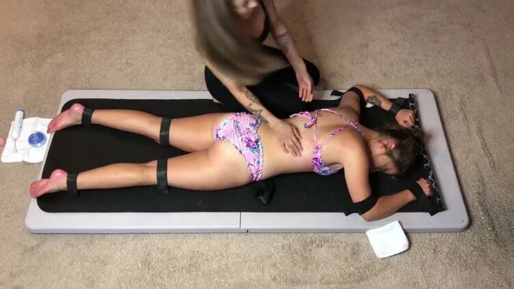 MoreTicklishGirls - Becky Tickled on the Board Face Down by Jazmine - UNCUT