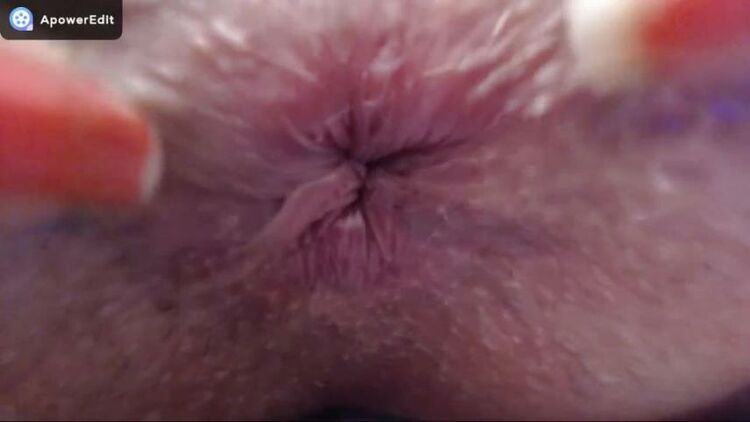 Extreme close up on my tight asshole