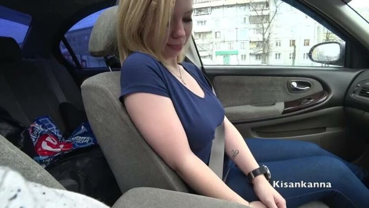 Russian fuck in car